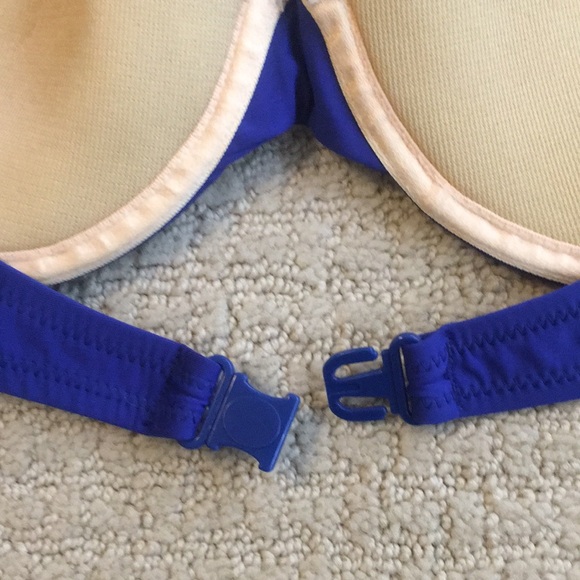 NWOT: BeCreative Blue Bikini Top NEW - Picture 11 of 12